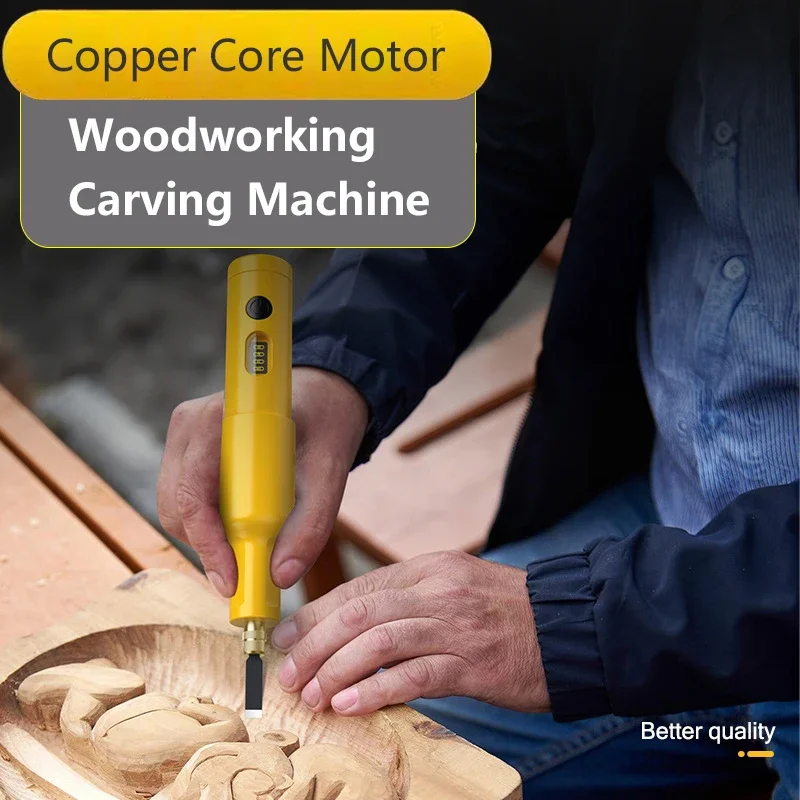 20 個の刃電気彫刻機セットチゼル木工小型ハンドヘルドリチウ - Wood Chisel Set のレビューと価格