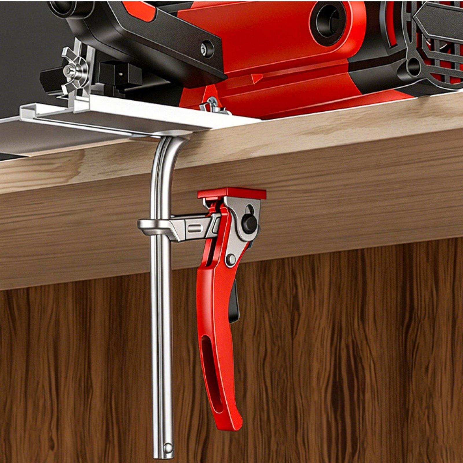 木工用クランプ、F型クランプ、ラチェット式クイッククランプ、 - Woodworking Workshop のレビューと価格